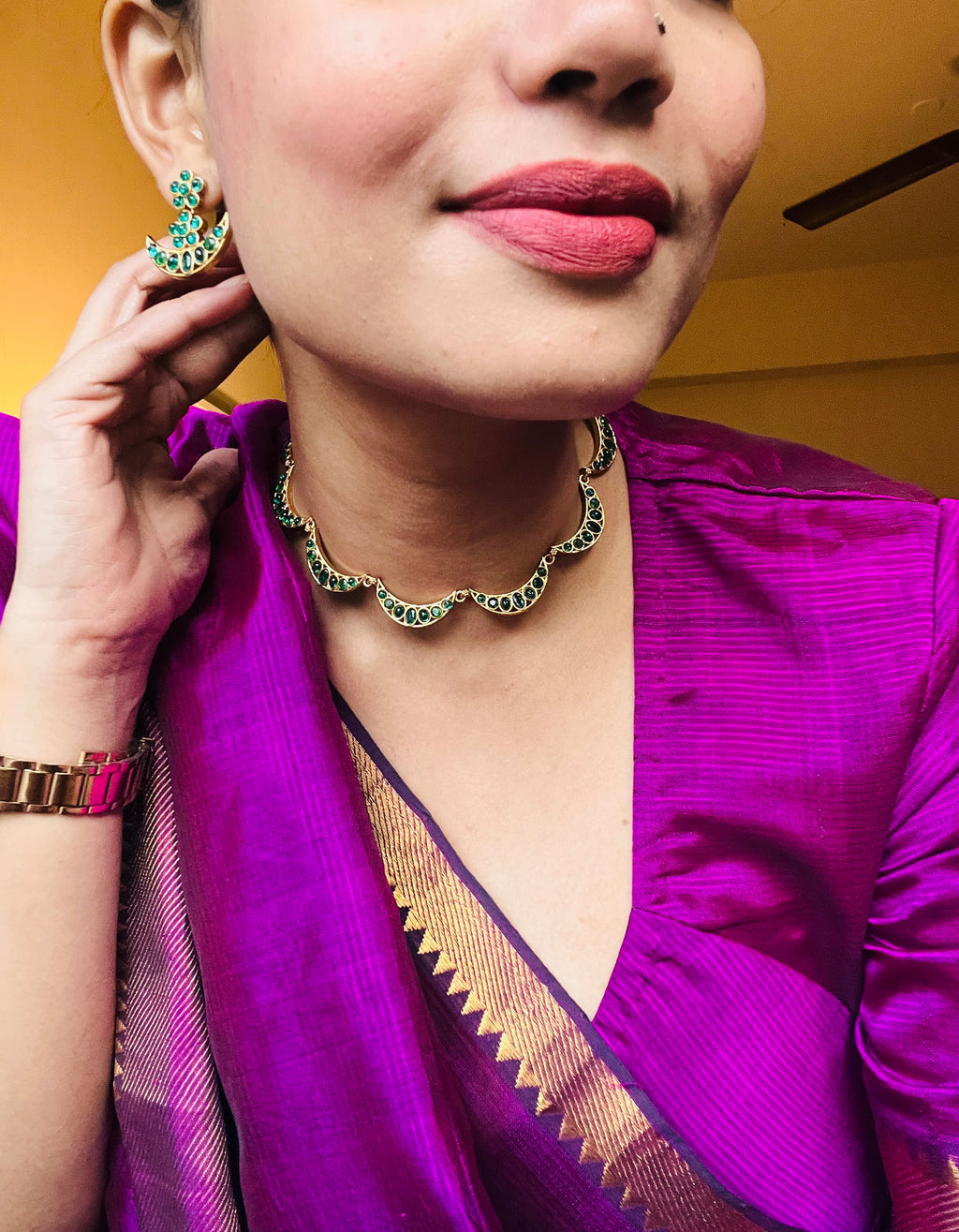 Panna : Necklace & Earring Set